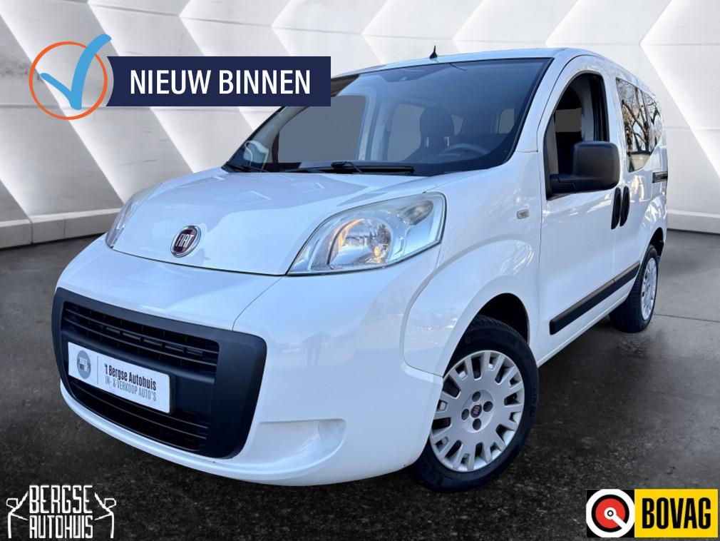 Fiat Qubo 1.4 MyLife Airco Elek. Ramen Pdc (bj 2013), Auto's, Voorwielaandrijving, Euro 5, Zwart, 4 cilinders