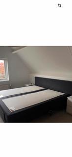Grote elektrische boxspring Ubica 200x220, Ophalen, Gebruikt, Tweepersoons, Overige maten