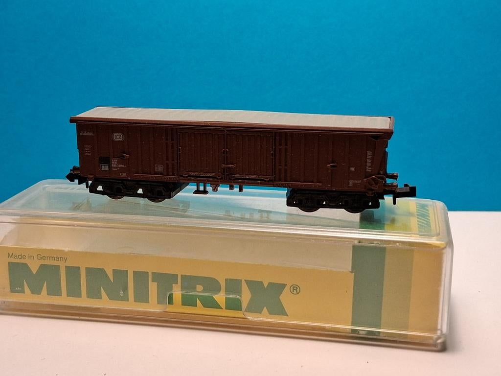 Minitrix roldak wagon, Gebruikt, Gelijkstroom, Trix, Wagon