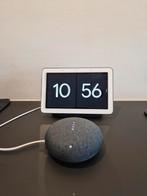 Google Nest Hub (1e gen) & Nest Mini Speaker - Nette staat, Audio, Tv en Foto, Luidsprekers, Overige typen, Zo goed als nieuw