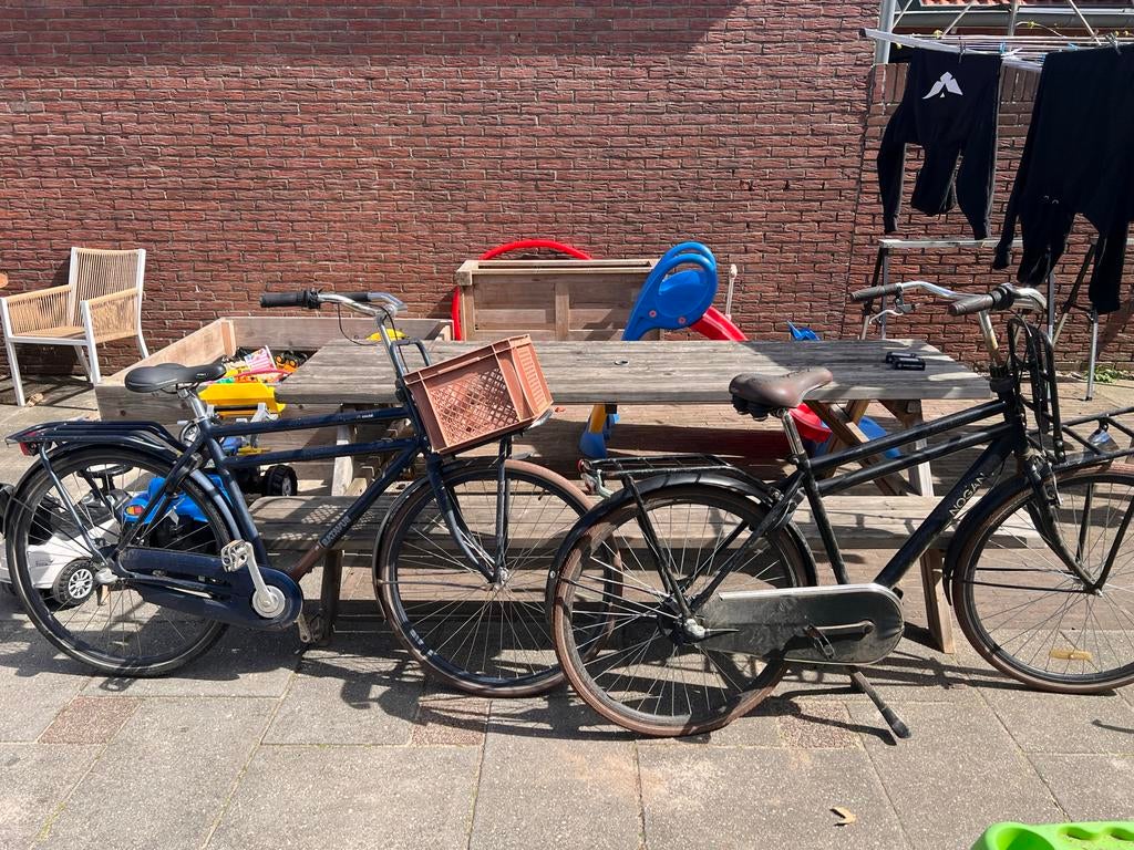 Twee opknapfietsen, Fietsen en Brommers, 53 tot 56 cm, Ophalen, Gebruikt, Overige merken