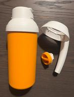 Tupperware thermoskan  1 liter  oranje/wit, Huis en Inrichting, Keuken | Tupperware, Ophalen of Verzenden, Gebruikt, Oranje, Overige typen