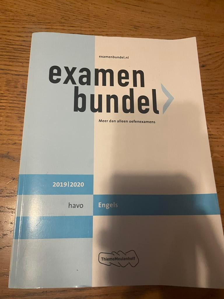 Examenbundels, Boeken, Schoolboeken, Gelezen, HAVO, Ophalen of Verzenden