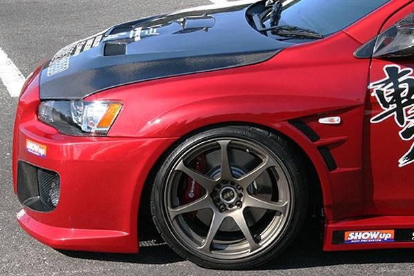 Chargespeed 20mm wide fender Mitsubishi Evolution X 10 Evo, Ophalen of Verzenden