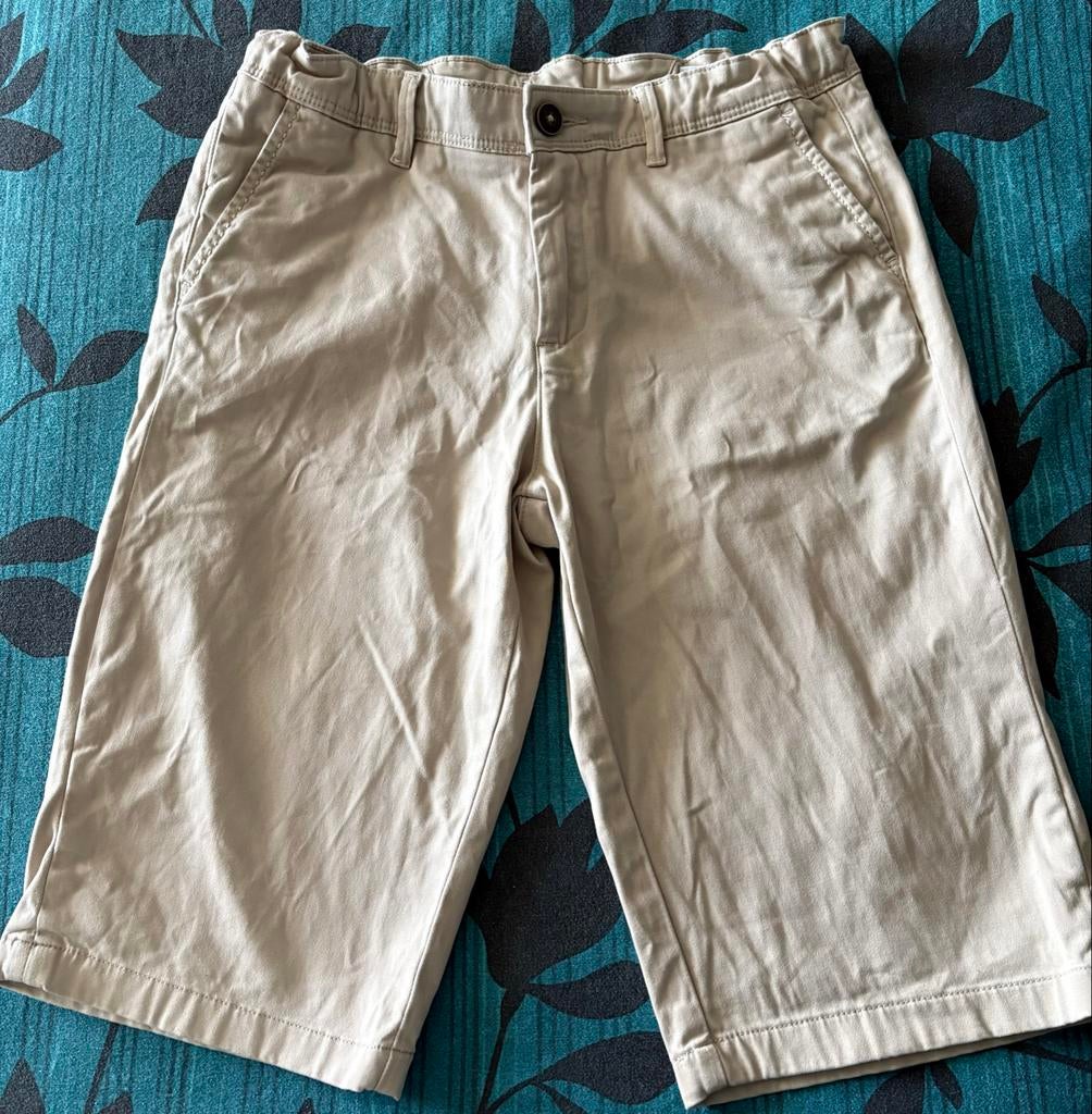 Jack & Jones korte broek - Beige - Maat M, Kinderen en Baby's, Kinderkleding | Maat 170, Ophalen of Verzenden, Jongen, Broek