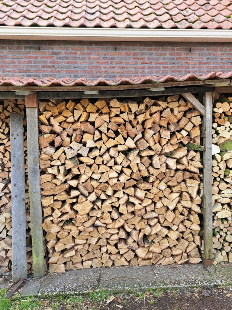 Eiken haardhout, 3 tot 6 m³, Ophalen, Eikenhout, Blokken