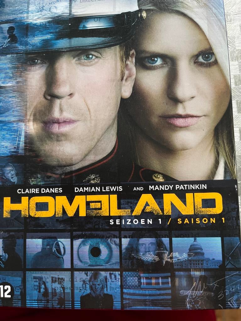 Homeland Seizoen 1 & 2 DVD Boxset, Gebruikt, Boxset, Drama, Ophalen of Verzenden