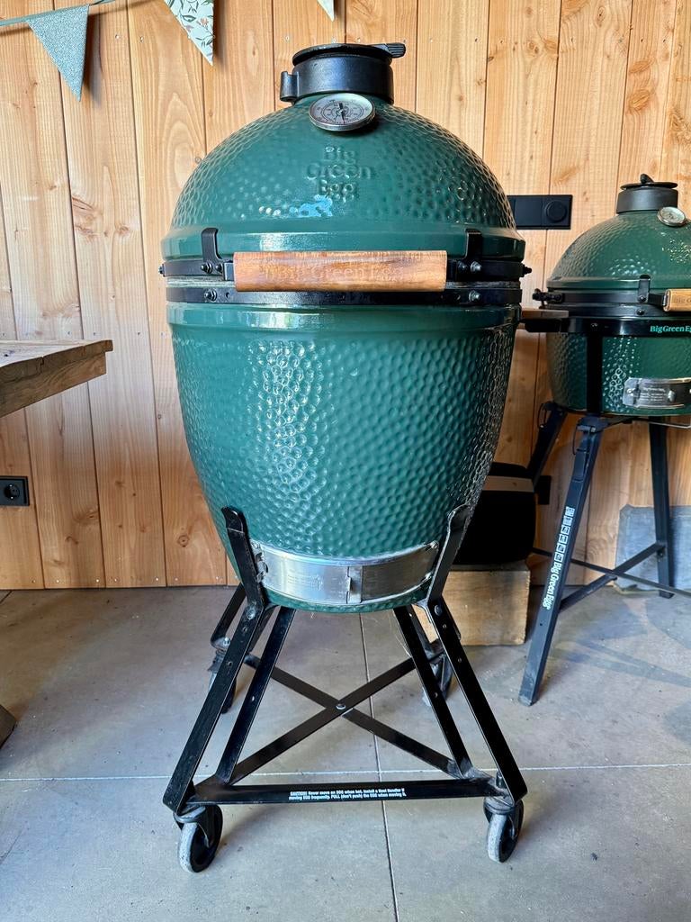 Big Green Egg Large | Onderstel, Ophalen, Gebruikt, Big Green Egg