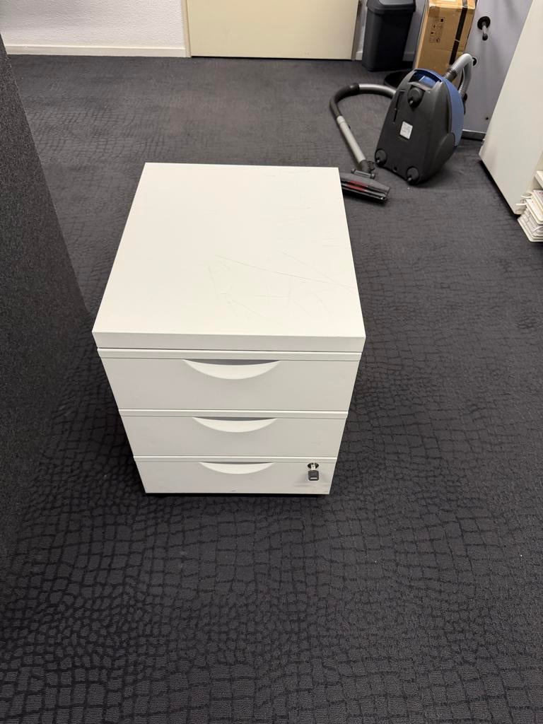 Ladeblokje met 3 lades, Huis en Inrichting, Bureaus, Gebruikt, Ophalen