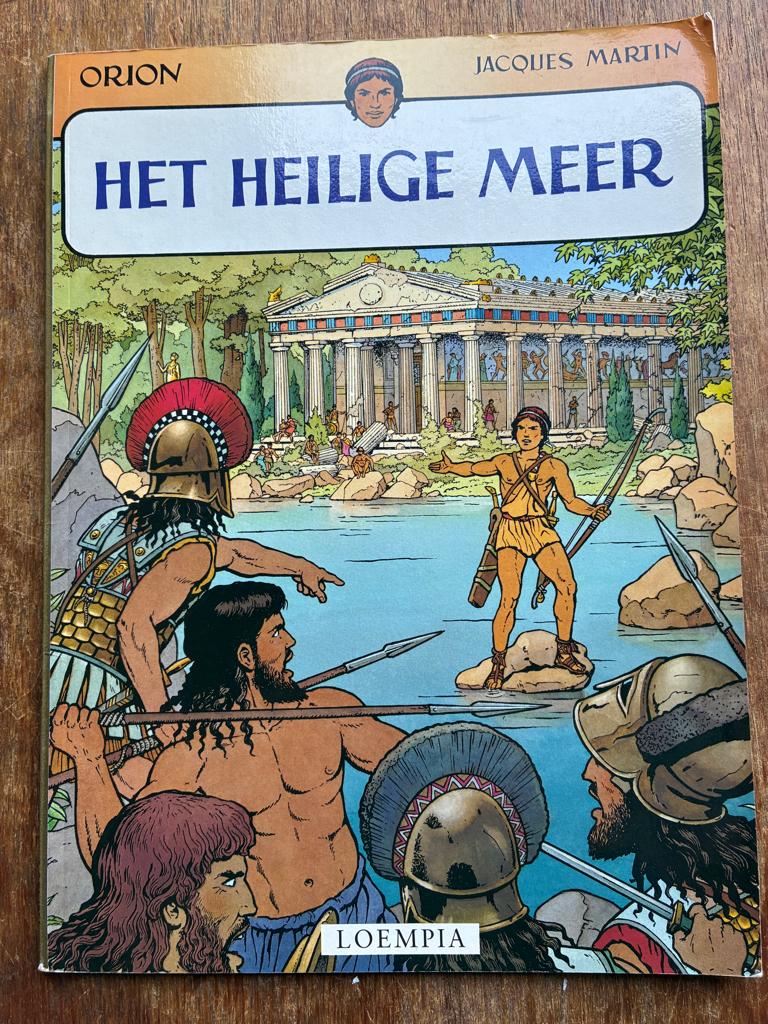 Uitg. Loempia ; Het Heilige Meer (J. Martin), Eén stripboek, Ophalen of Verzenden, Zo goed als nieuw, Jaques Martin