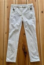 Marc Cain Skinny Broek - Wit / Crème - N1 (maat 36 Small), Wit, Ophalen of Verzenden, Zo goed als nieuw, Maat 36 (S)