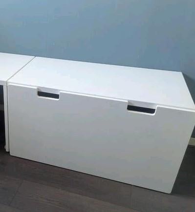 2x Ikea Smastad kinder bureau / opberger met lade, Ophalen, Gebruikt, Tafel(s) en Stoel(en)