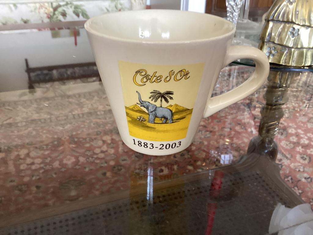 Cote’Or mok // 1883-2003 /  hoog 8 cm, Ophalen of Verzenden, Zo goed als nieuw, Gebruiksvoorwerp