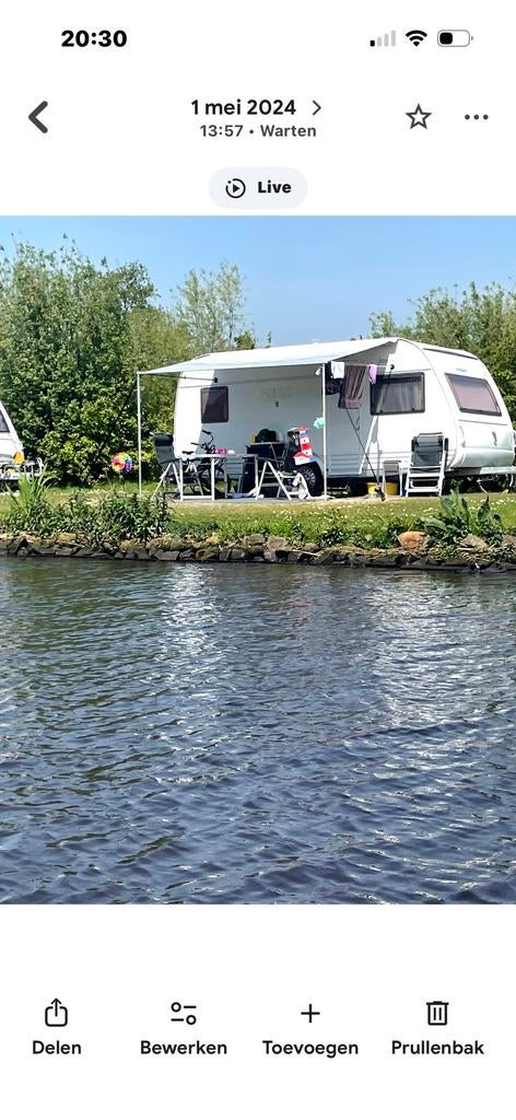 Tabbert Da Vinci 2003 met voortent, luifel en inboedel, Rondzit, Tabbert, Particulier, Luifel