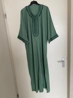 Marokkaanse Groene jurk xl, Kleding | Dames, Jurken, Maat 46/48 (XL) of groter, Ophalen of Verzenden, Zo goed als nieuw, Onder de knie