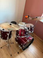 Sonor Force 507 drumstel met Paiste bekkens, Muziek en Instrumenten, Ophalen, Gebruikt, Sonor
