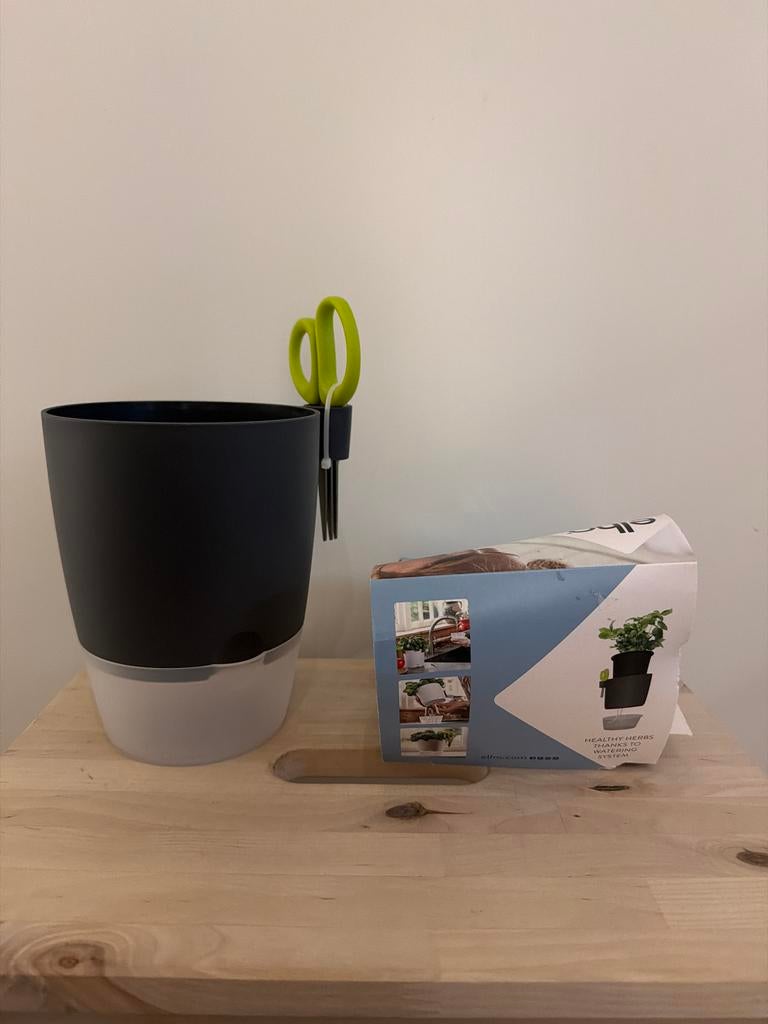 Elho kruiden potje/bak nieuw, Tuin en Terras, Bloempotten, Kunststof, Rond, Ophalen of Verzenden, Binnen