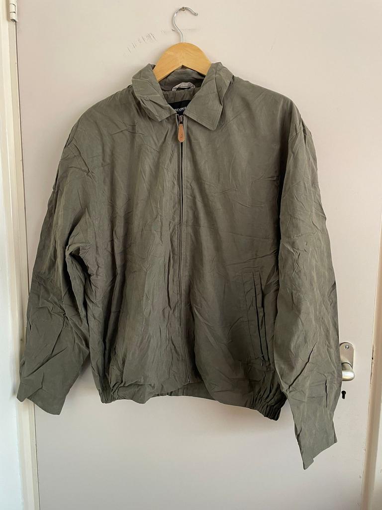 London Fog herenjack - Maat M, Ophalen of Verzenden, Gedragen, Maat 48/50 (M), Groen