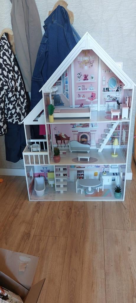 Kidkraft poppenhuis, Ophalen, Zo goed als nieuw, Poppenhuis