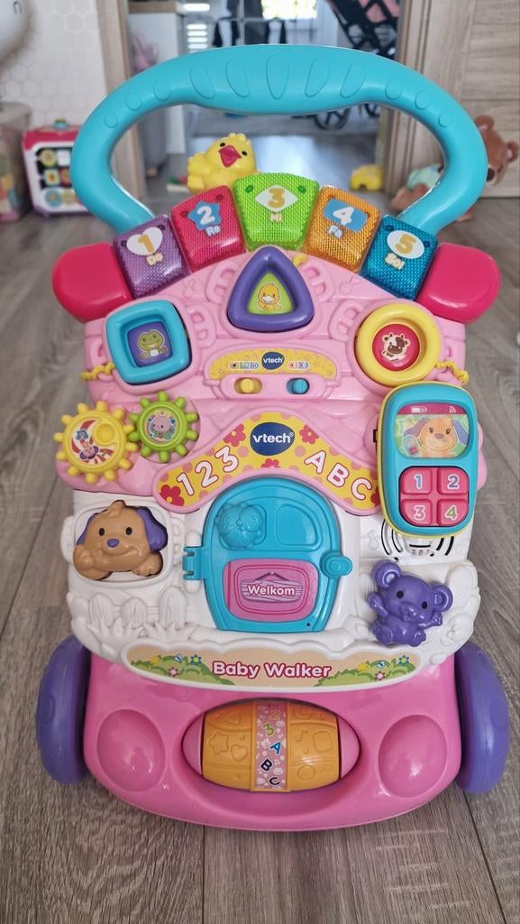 VTech 2 in 1 Baby Walker - Loopwagen Baby, Kinderen en Baby's, Speelgoed | Vtech, Ophalen of Verzenden, Zo goed als nieuw
