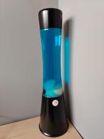 Lavalamp blauw - Fisura, Glas, Ophalen of Verzenden, Zo goed als nieuw, Blauw