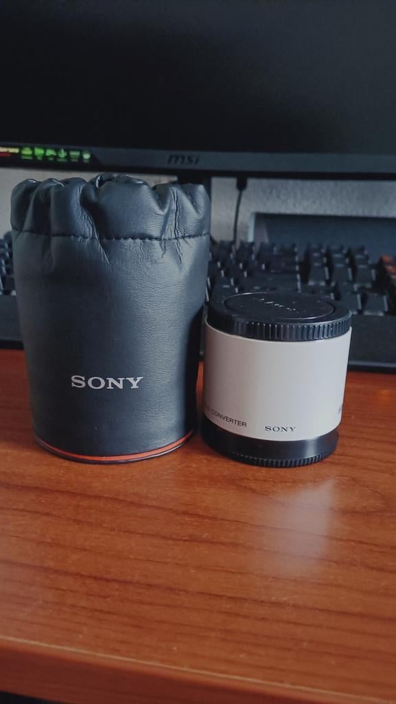 Sony 2 teleconverter, Audio, Tv en Foto, Fotografie | Lenzen en Objectieven, Ophalen of Verzenden, Telelens