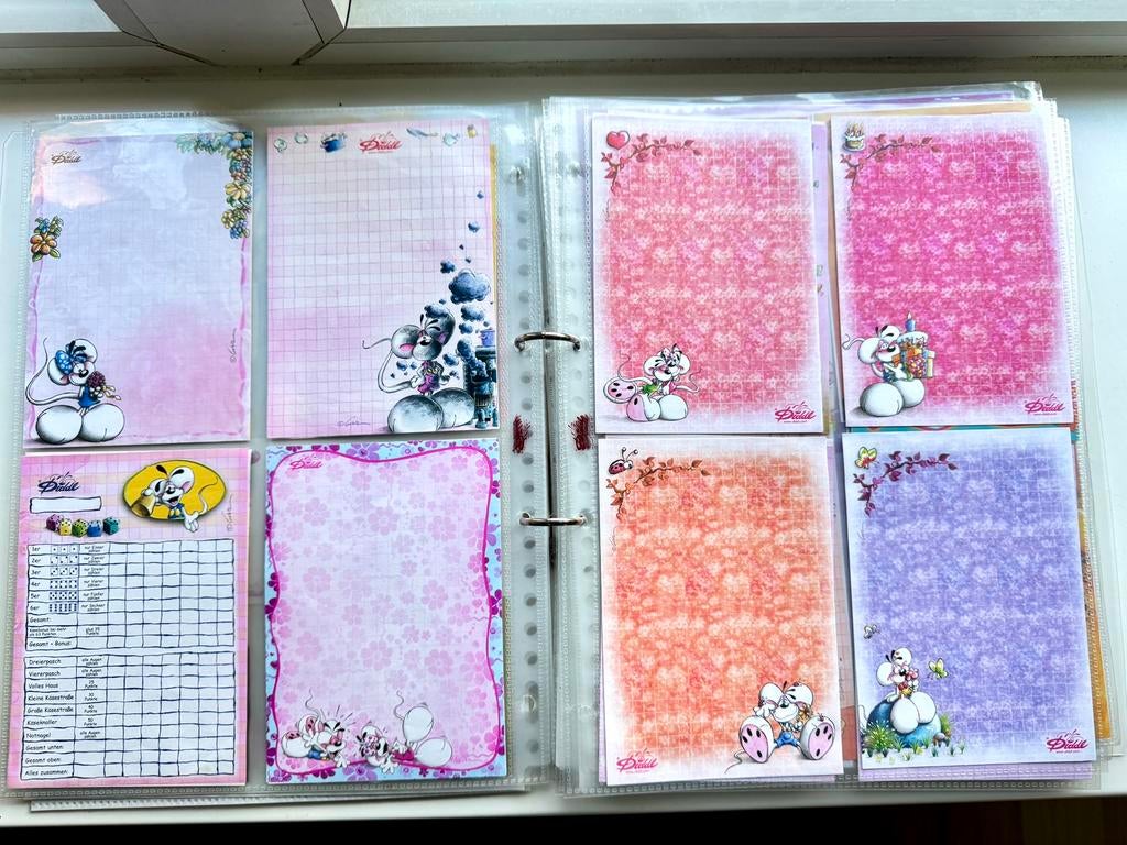 Diddl, Verzamelen, Diddl, Ophalen of Verzenden, Diddl, Zo goed als nieuw, Papier, Kaart of Schrift