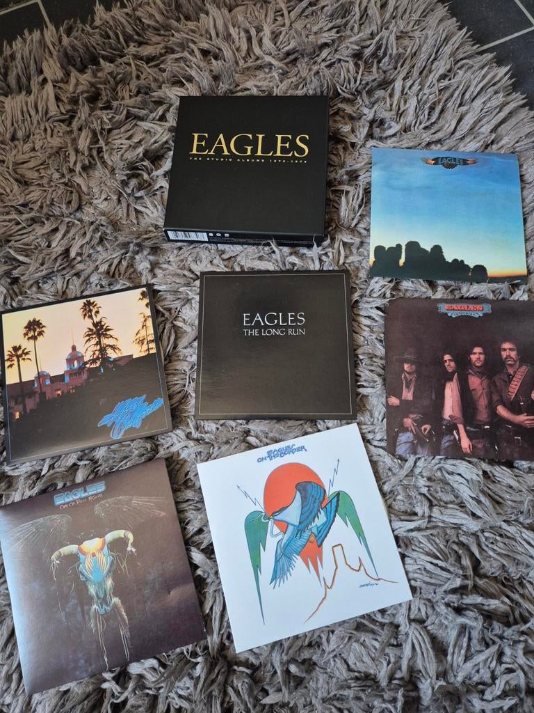 Eagles The Studio Albums 1972-1979 Boxset CD, Ophalen of Verzenden, Zo goed als nieuw, Boxset