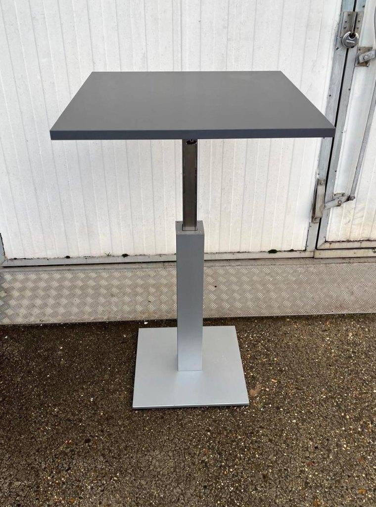 1 stuks horeca tafel hoogte verstelbaar sta tafel 70x70 cm, Ophalen