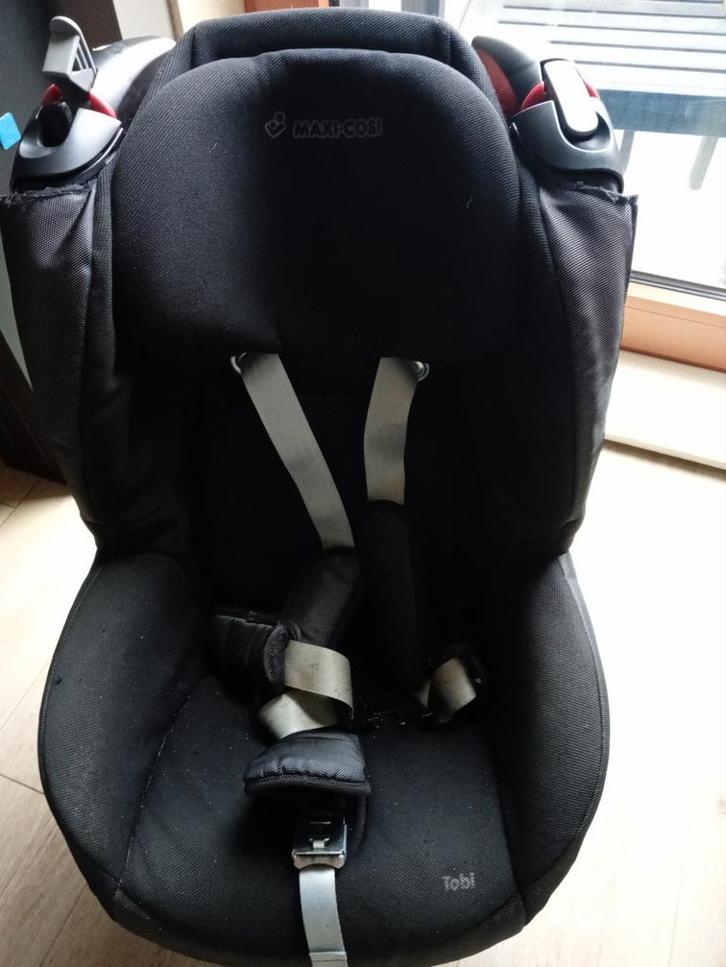 Maxi-Cosi Tobi autostoel - Zwart, 9-18 kg, Kinderen en Baby's, Autostoeltjes, Gebruikt, Maxi-Cosi, 9 t/m 18 kg, Autogordel, Verstelbare rugleuning