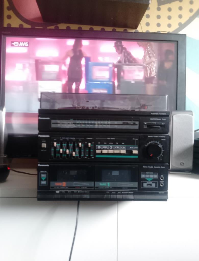 Panasonic Stereo Set SG-D15, Tuner of Radio, Gebruikt, Losse componenten, Ophalen