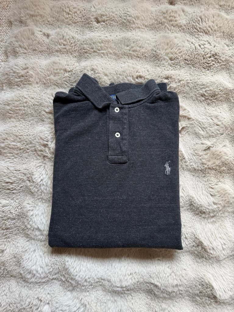 Zwart Ralph Lauren shirt, Kleding | Heren, T-shirts, Ophalen of Verzenden, Gedragen, Maat 52/54 (L), Zwart