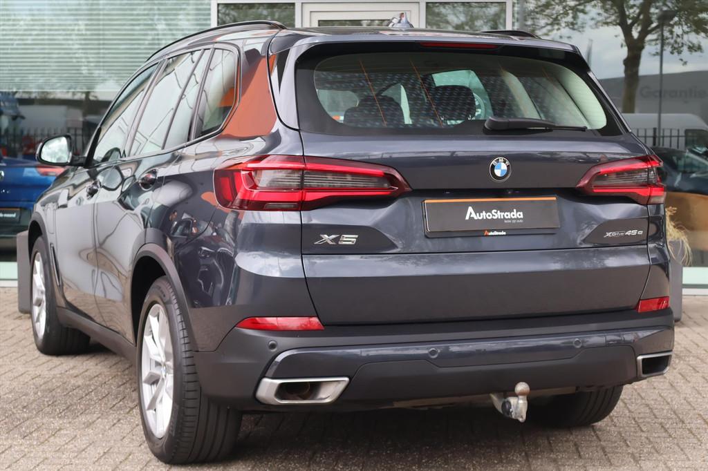 BMW X5 (g05) xDrive45e High Executive 394pk I Navi I Trekhaa, Gebruikt, Met garantie (alle), Vierwielaandrijving, Hybride Elektrisch/Benzine
