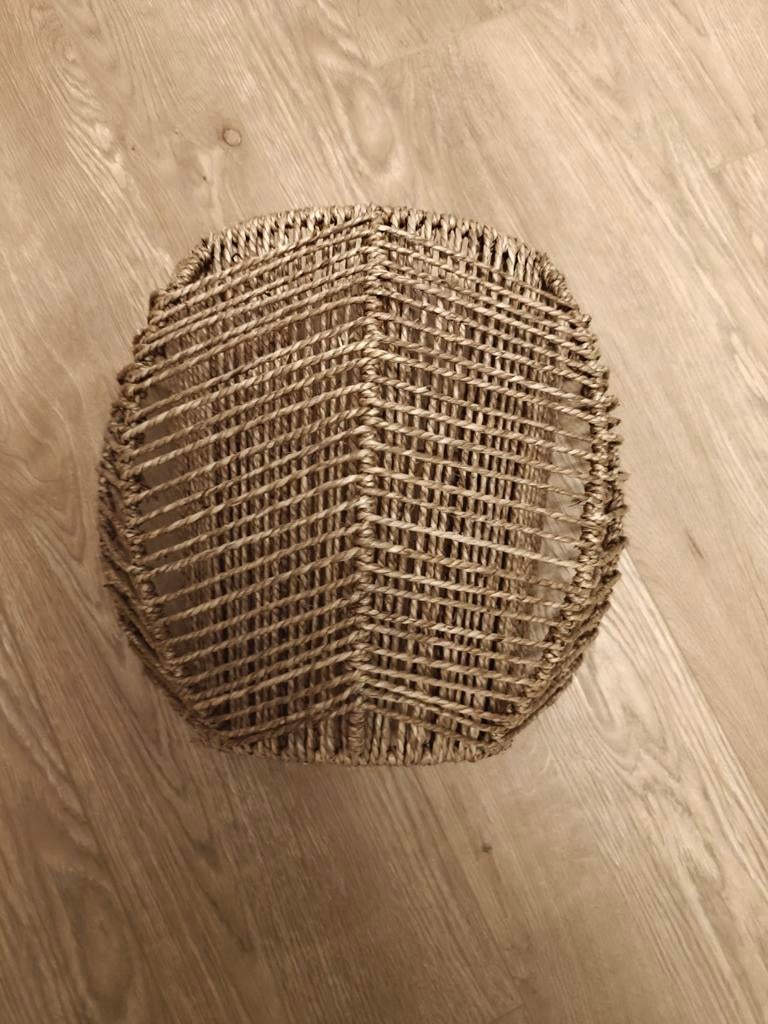 Ikea Månalg gevlochten muurlamp, Ophalen, Rechthoekig