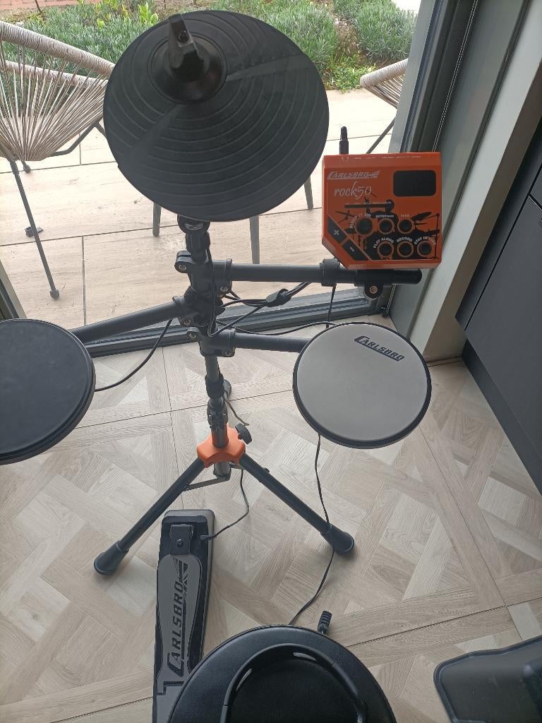 Elektrische drumstel Carlsbro, Ophalen, Gebruikt, Overige merken