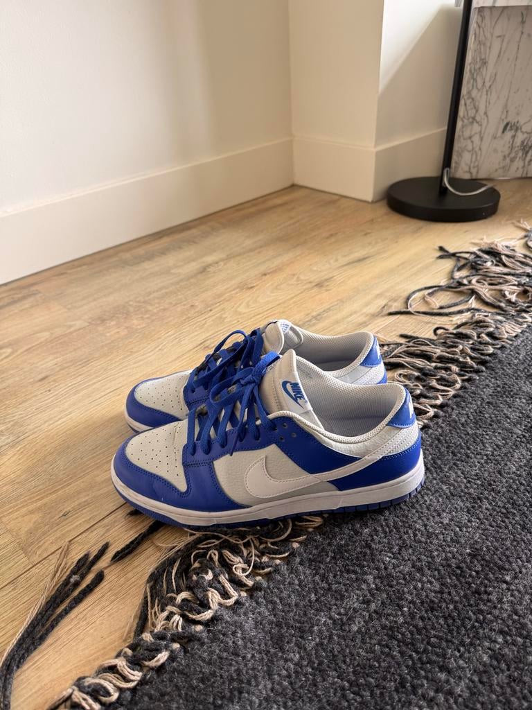 Nike Dunk Low Royal Blue sneakers maat 44.5, Blauw, Ophalen of Verzenden, Sneakers of Gympen, Zo goed als nieuw