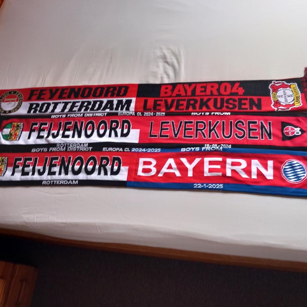 Wedstrijd sjaals 24/25, Ophalen of Verzenden, Nieuw, Feyenoord