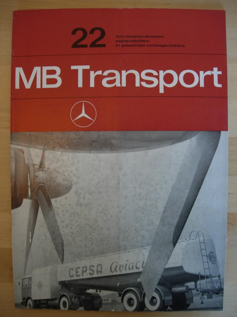 Mercedes MB Transport Magazine nr. 22 1965 Vrachtwagen Truck, Boeken, Zo goed als nieuw, Mercedes-Benz, Mercedes, Ophalen of Verzenden