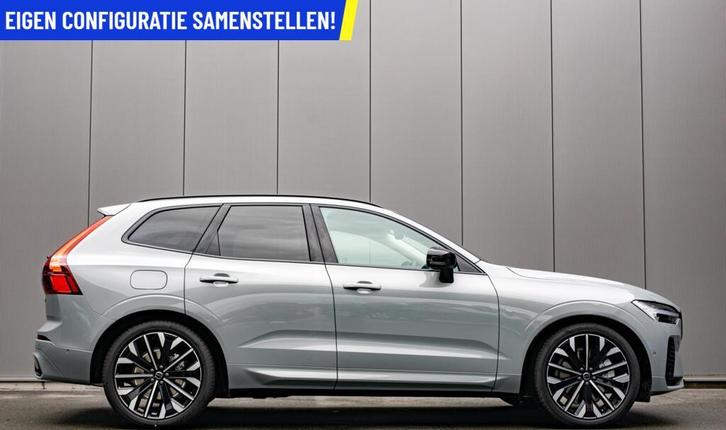 Volvo XC60 T6 Plug-in hybrid AWD Ultra Dark Snel Leverbaar!, Auto's, Volvo, Bedrijf, Te koop, XC60, 360° camera, 4x4, ABS, Achteruitrijcamera