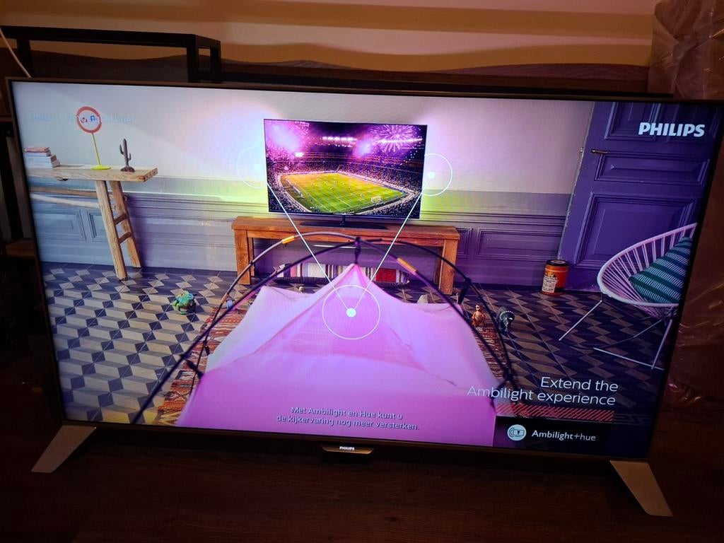 Philips Ambilight tv 47", Ophalen, Philips, Gebruikt, 50 Hz