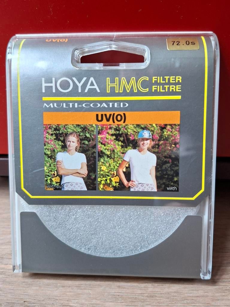 Hoya HMC UV(0) Multi-Coated Filter 72mm, Overige merken, UV-filter, Ophalen of Verzenden, Zo goed als nieuw