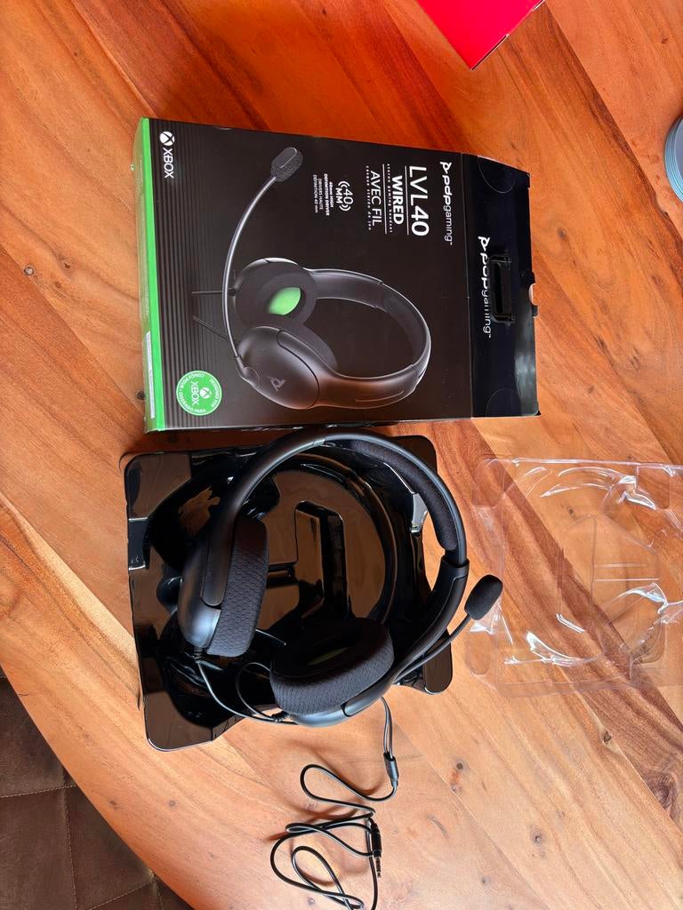 PDP Gaming LVL40 Wired Headset voor Xbox - Zo goed als nieuw, Ophalen of Verzenden, Zo goed als nieuw, Overige typen, Xbox One