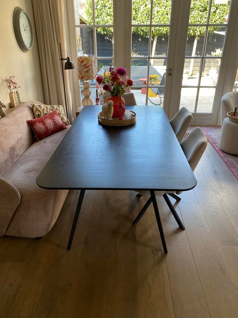 Stellar Works Re’n dining table Black Oak Copenhagen, Ophalen, Gebruikt, Design, Eikenhout