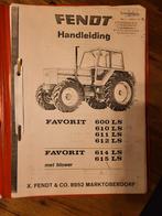 Fendt Favorit 600 LS serie handleiding, Ophalen of Verzenden, Zo goed als nieuw