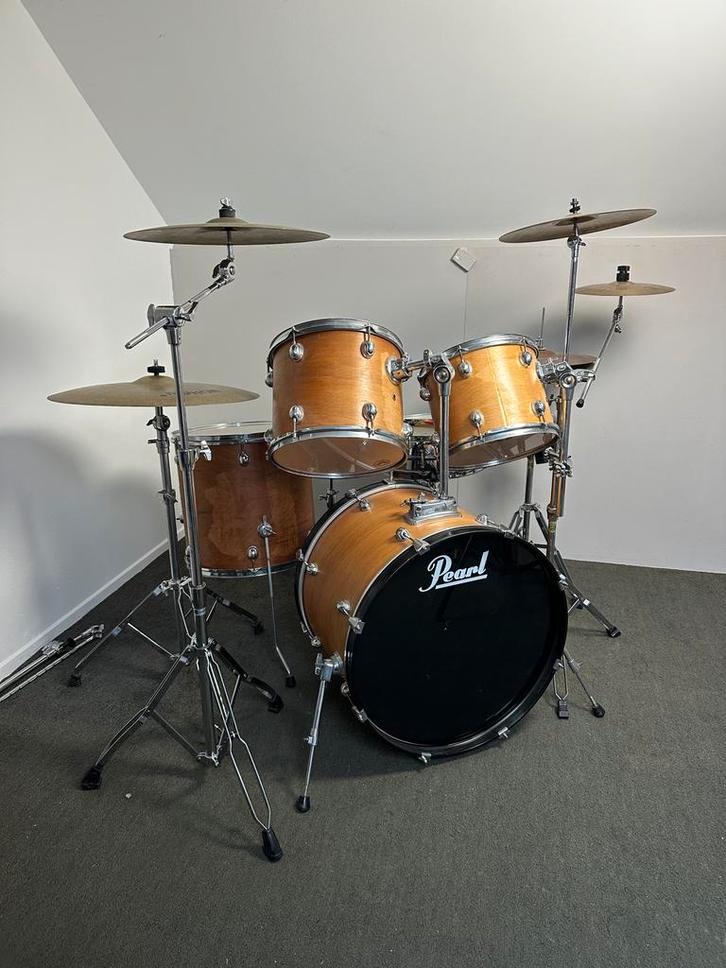Pearl Target drumstel (mooi voor beginners), Muziek en Instrumenten, Drumstellen en Slagwerk, Gebruikt, Pearl, Ophalen of Verzenden