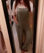Nieuwe khaki jumpsuit salopette tuinbroek Lyocell S M L, Kleding | Dames, Jumpsuits, Maat 38/40 (M), Boutique, Nieuw, Ophalen of Verzenden