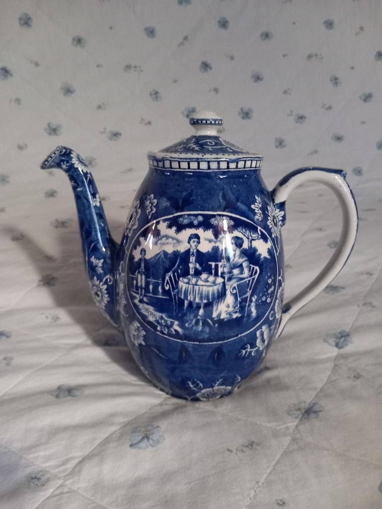Societe ceramique Maastricht Teadrinker koffiekan, Antiek en Kunst, Antiek | Servies los, Ophalen of Verzenden