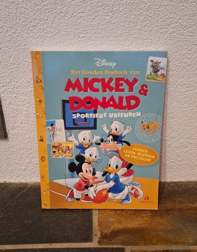 Mickey & Donald Doeboek - Sportieve Vrienden 9789047633488, Ophalen of Verzenden, Overige figuren, Zo goed als nieuw, Overige typen