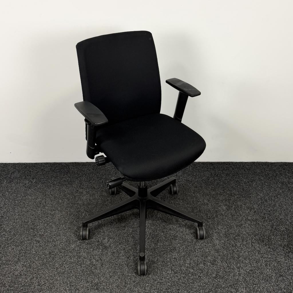 Gebruikte Bureaustoel - Zwart 26154, Huis en Inrichting, Bureaustoelen, Gebruikt, Bureaustoel, Zwart, Ophalen