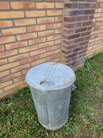 Zinken ouderwetse vuilnisbak uit ede, Huis en Inrichting, Woonaccessoires | Prullenbakken, 40 liter of meer, Ophalen, Minder dan 50 cm